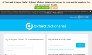 Oxfordlanguagedictionaries.com thumbnail