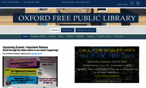 Oxfordmapubliclibrary.org thumbnail