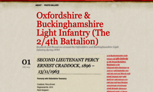 Oxfordshireandbuckinghamshirelightinfantry.wordpress.com thumbnail