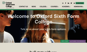 Oxfordsixthformcollege.com thumbnail