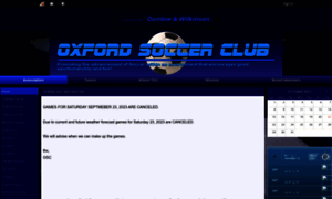 Oxfordsoccer.com thumbnail