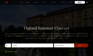 Oxfordsummercourses.com thumbnail