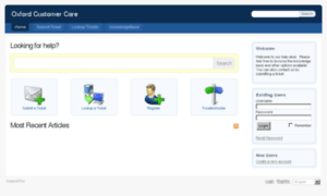 Oxfordsupport.net thumbnail