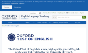 Oxfordtestofenglish.es thumbnail