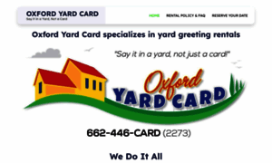 Oxfordyardcard.com thumbnail