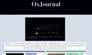 Oxjournal.org thumbnail