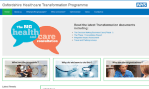 Oxonhealthcaretransformation.nhs.uk thumbnail