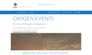 Oxygenevents.ca thumbnail