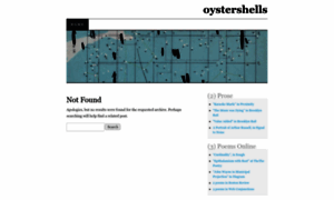 Oystershells.wordpress.com thumbnail
