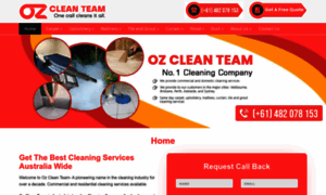 Ozcleanteam.com.au thumbnail