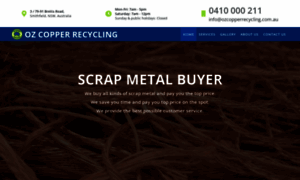 Ozcopperrecycling.com.au thumbnail