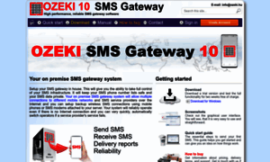 Ozeki-sms-gateway.com thumbnail