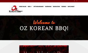 Ozkoreanbbq.com thumbnail
