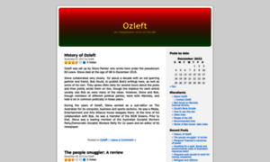 Ozleft.wordpress.com thumbnail