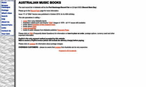 Ozmusicbooks.com thumbnail