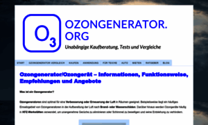 Ozongenerator.org thumbnail