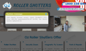 Ozrollershutters-melbourne.com.au thumbnail