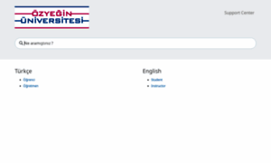 Ozyegin.helpsite.com thumbnail