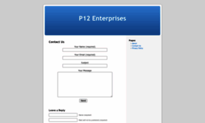 P12enterprises.com thumbnail