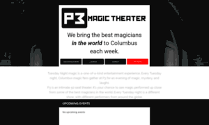 P3magictheater.com thumbnail