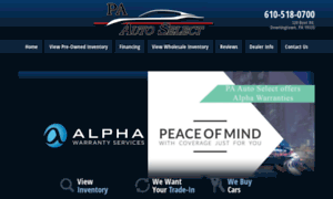 Paautoselect.com thumbnail