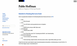 Pablohoffman.com thumbnail