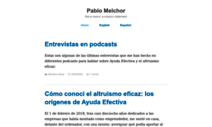 Pablomelchor.com thumbnail