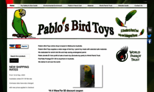 Pablosbirdtoys.com.au thumbnail