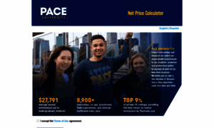 Pace.studentaidcalculator.com thumbnail