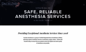 Pacelineanesthesia.com thumbnail