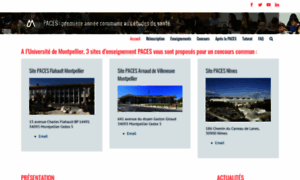 Paces.edu.umontpellier.fr thumbnail