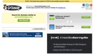 Pacewebdesigns.com thumbnail