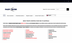 Pacific-center.net thumbnail