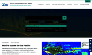 Pacific-data.sprep.org thumbnail