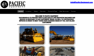 Pacific-equipment.com thumbnail