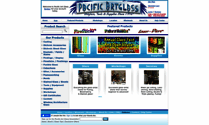 Pacificartglass.com thumbnail
