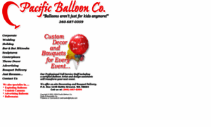 Pacificballoonco.com thumbnail