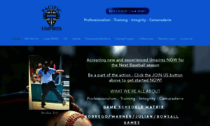 Pacificbaseballumpires.org thumbnail