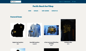 Pacificbeachsurfshop.com thumbnail