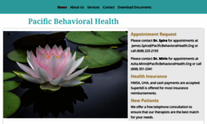 Pacificbehavioralhealth.org thumbnail