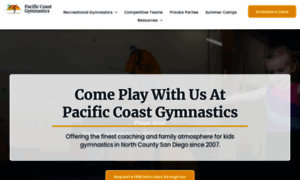 Pacificcoastgymnastics.com thumbnail