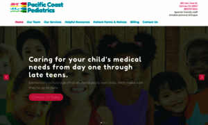 Pacificcoastpediatrics.com thumbnail