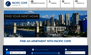 Pacificcoveproperties.com thumbnail