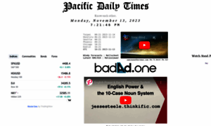 Pacificdailytimes.com thumbnail