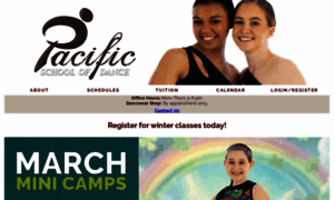 Pacificdance.org thumbnail