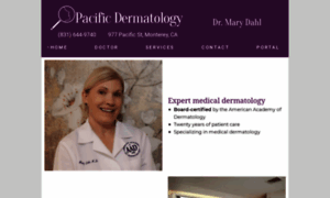 Pacificdermatology.org thumbnail