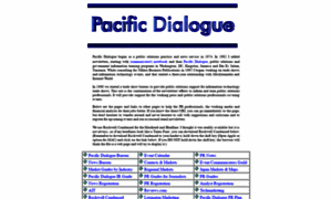 Pacificdialogue.com thumbnail