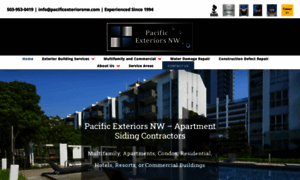 Pacificexteriorsnw.com thumbnail