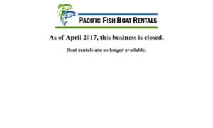 Pacificfishboatrentals.com thumbnail