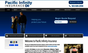 Pacificinfinityinsurance.com thumbnail